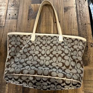 Large coach bag
